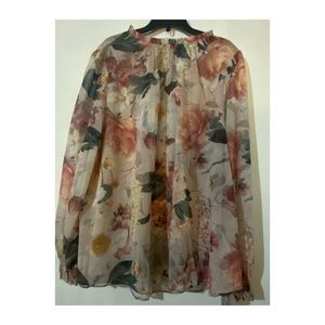 NWT H&M loose tunic blouse